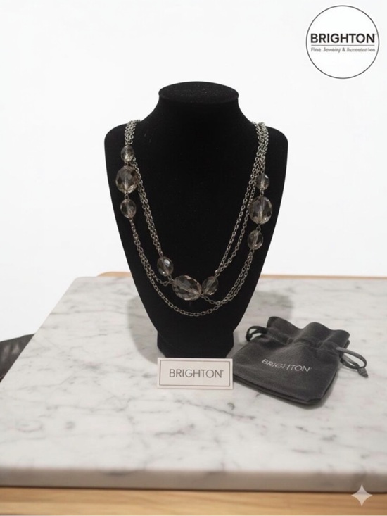 Brighton Jewelry - Brighton Long Vintage Looking Beaded Necklace